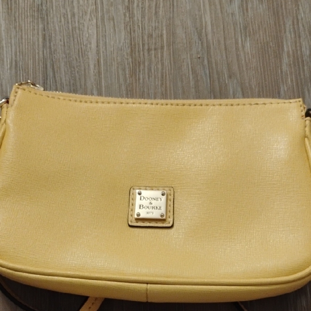 Dooney & Bourke Mustard Yellow Crossbody Bag